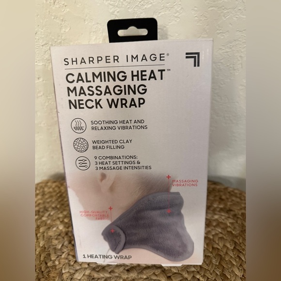 Sharper Image Other - Sharper Image Heated Massage Neck Wrap – New in Box
